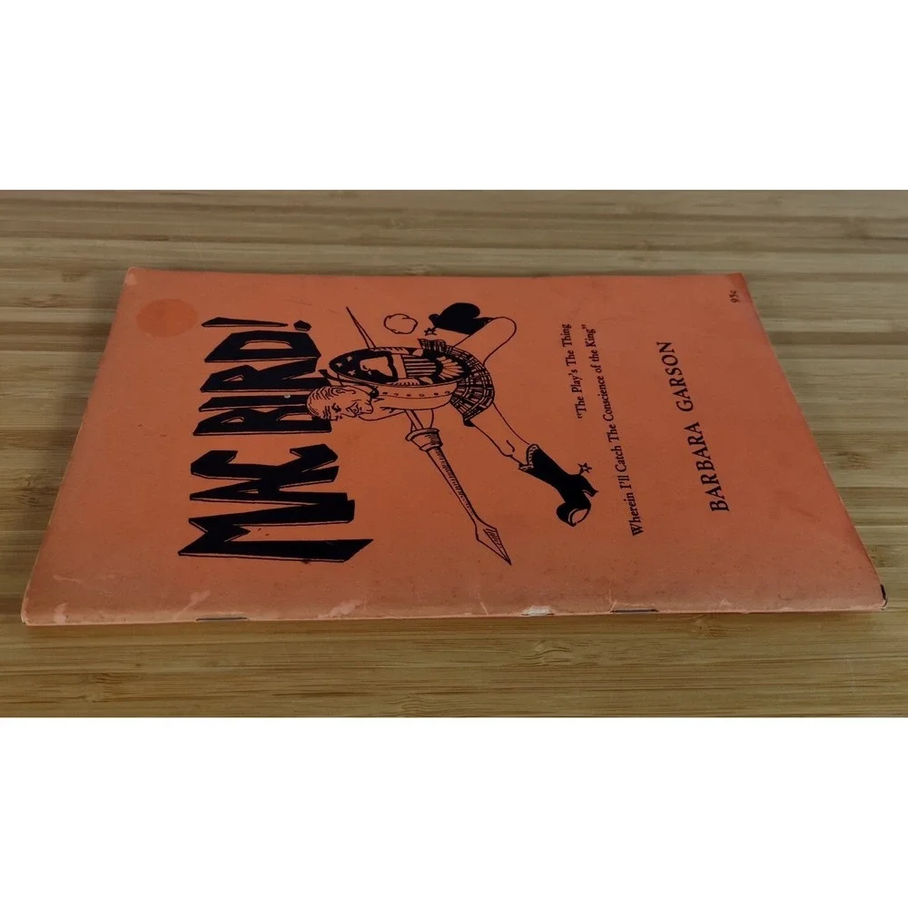 VINTAGE Mac Bird Play Screenplay Mac Bird 1966 Barbara Garson Berkeley Social